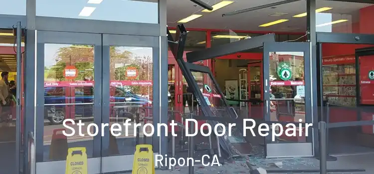 Storefront Door Repair Ripon-CA
